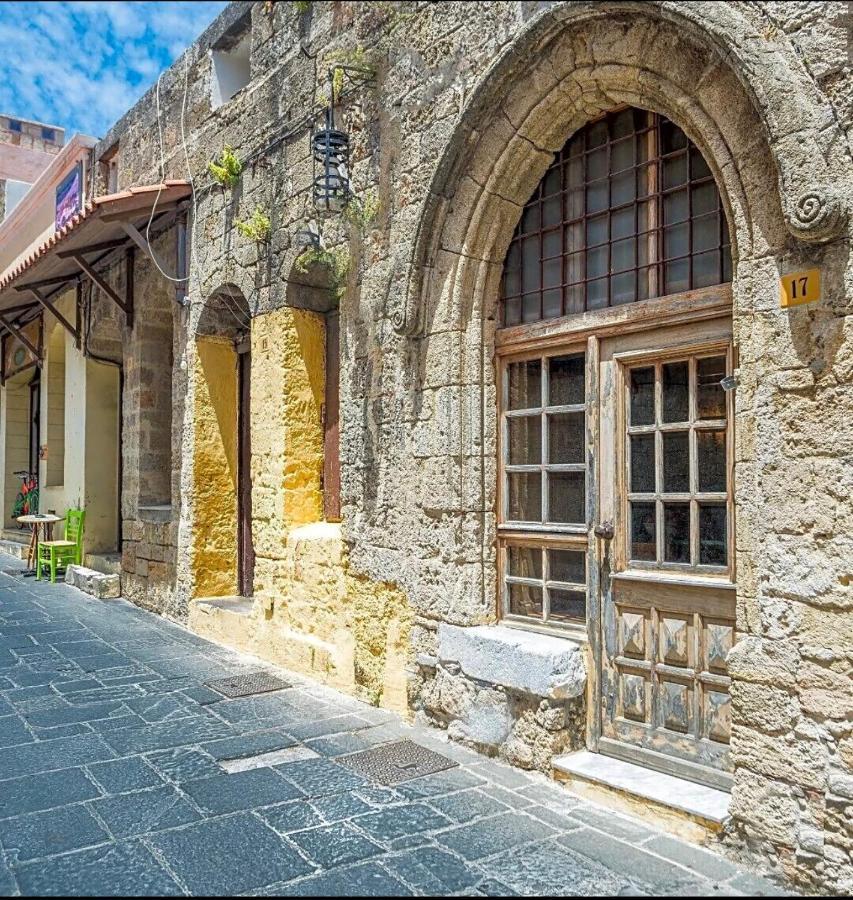 St. John House With Dome In Old Town Rhodes Apartment Rhodes City Ngoại thất bức ảnh